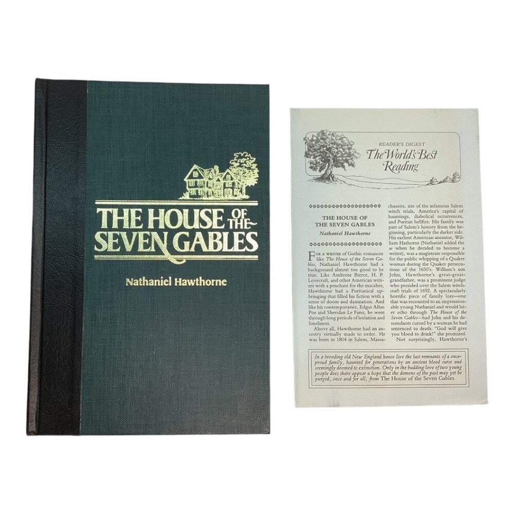 The House Of The‎ Seven Gables By Nathaniel Hawthorne Readers Digest Hardcover